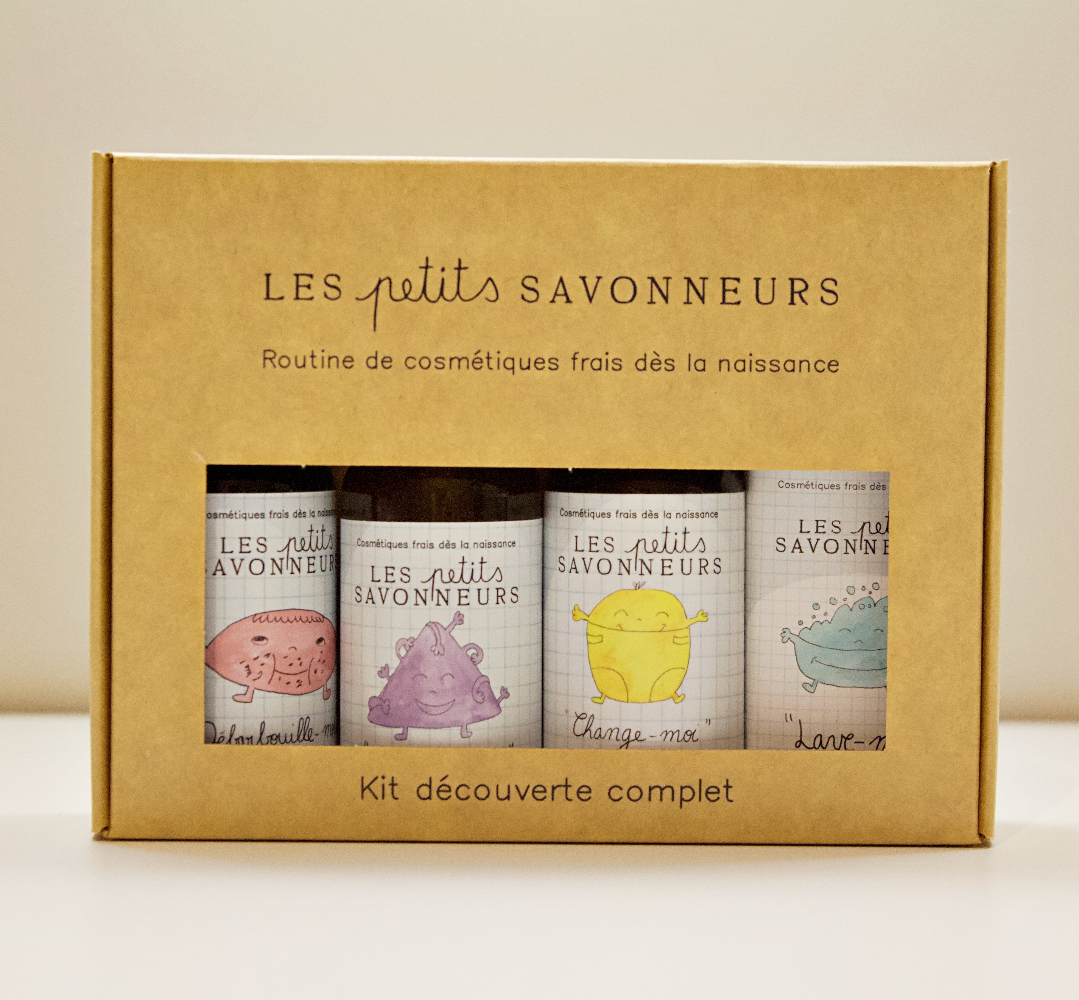 LES PETITS SAVONNEURS - Coffret découverte complet hygiène & soins